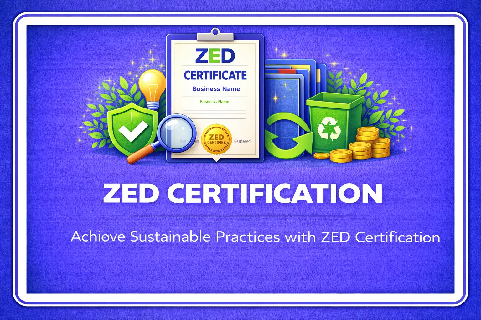 ZED Certificate Illustration